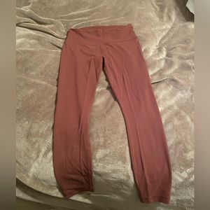 Lululemon wunder under train 25” leggings